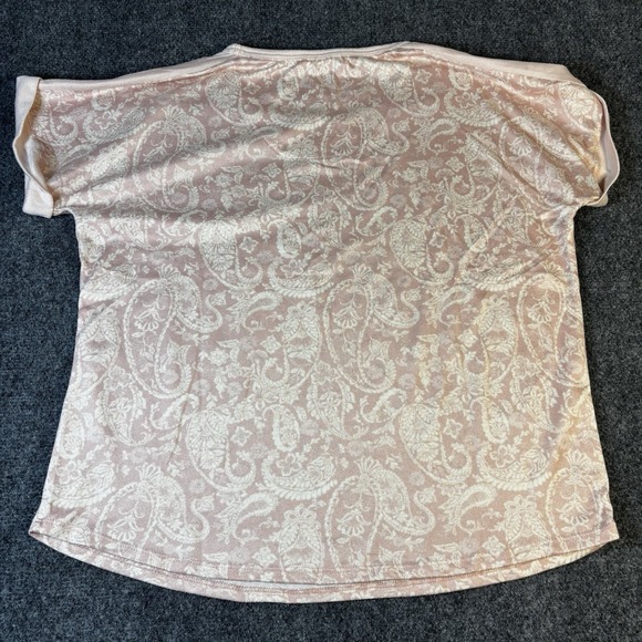 Woman's Lucky Brand 2 Piece Pajama‎ Set PJ's Size XL/EG Light Pink - Picture 6 of 10